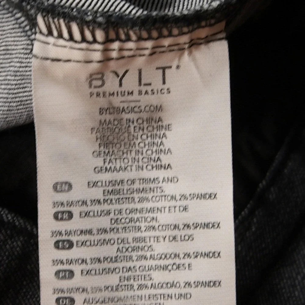 BYLT Everyday 2.0 Performance Stretch Indigo Men Pants Jeans 33x30 Travel Tech